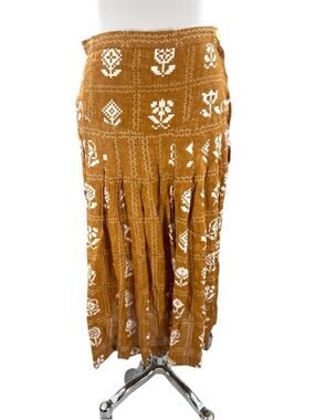 Innika Choo linen maxi skirt Sz 2‎